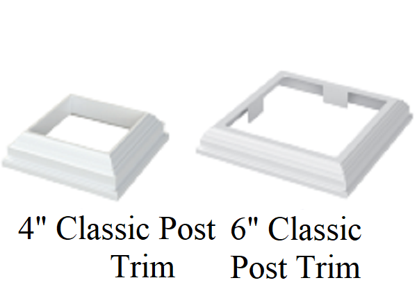 SPP 4" Classic Post Trim Clay