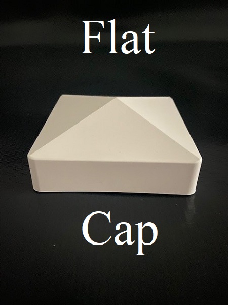 SPP 4" Vinyl Flat Cap Clay