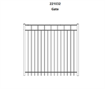 KFR 60^ H x 46-1/2^ W Gate #221032 Gloss Bronze