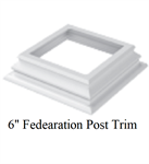 SPP 6^ Federation Post Trim Clay