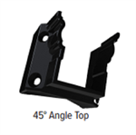KFR 45° Angle Deck Board Rail Bracket 2 Pack American Series Gloss Black