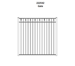 KFR 54^ H x 46-1/2^ W Gate #222042 Gloss Bronze