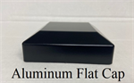 KFR 3-1/4^ Flat Cap Gloss Black