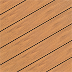 Wolf Tropical Collection Sq. Edge Teakwood 1x 6x 12'