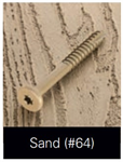 Starborn Fascia Screws Epoxy Coated 100/ct [Sand]