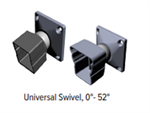 KFR Universal Swivel Bracket 0°-52° 4 Pack American Series Tex Black