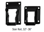 KFR 32°-36° Stair Bracket 4 Pack American Series Matte White