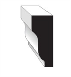 Wolf White Shingle Moulding 11/16^ x 1-5/8^ x 16'