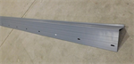 8' Deck Ledger Vinyl Flashing Cap Gray