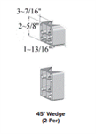 SOP 200 Series 45° Wedge Set 2-pack White