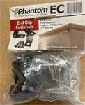 Phantom EC End Clip w/Screws, 25/Box