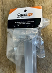 RailFx 42^ Level Brace w/12 Holes Silver