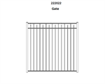 KFR 36^ H x 34-1/2^ W Gate #222022 Gloss Bronze