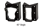 KFR 45° Angle Bracket 4 Pack Lancaster Series Gloss Black