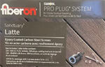 Fiberon Pro Plug System Latte 100 ln Ft