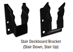 KFR 32°-36° Stair Deck Board Bracket 2 Pack American Series Gloss White