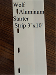 Wolf Aluminum Starter Strip 3^x10'