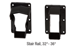 KFR 32°-36° Stair Bracket 4 Pack Lancaster Series Gloss Black