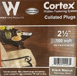 Wolf Tropical Cortex Screws & Plugs Black Walnut 100 Sq. Ft.
