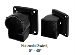 KFR Horizontal Swivel Bracket 0°-40° 4 Pack Arabian Series Gloss Black
