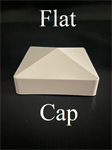 SPP 4^ Vinyl Flat Cap Clay